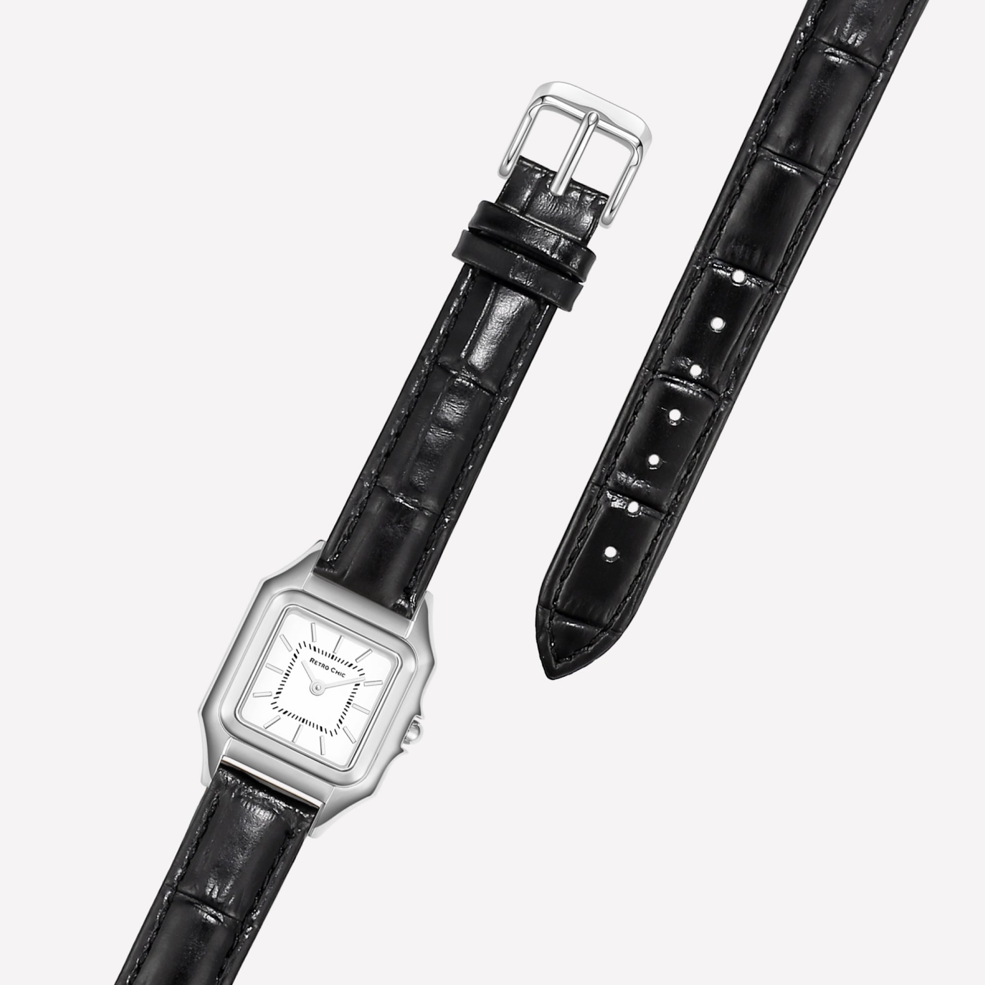 Vatican Majesty Watch - Black & Silver