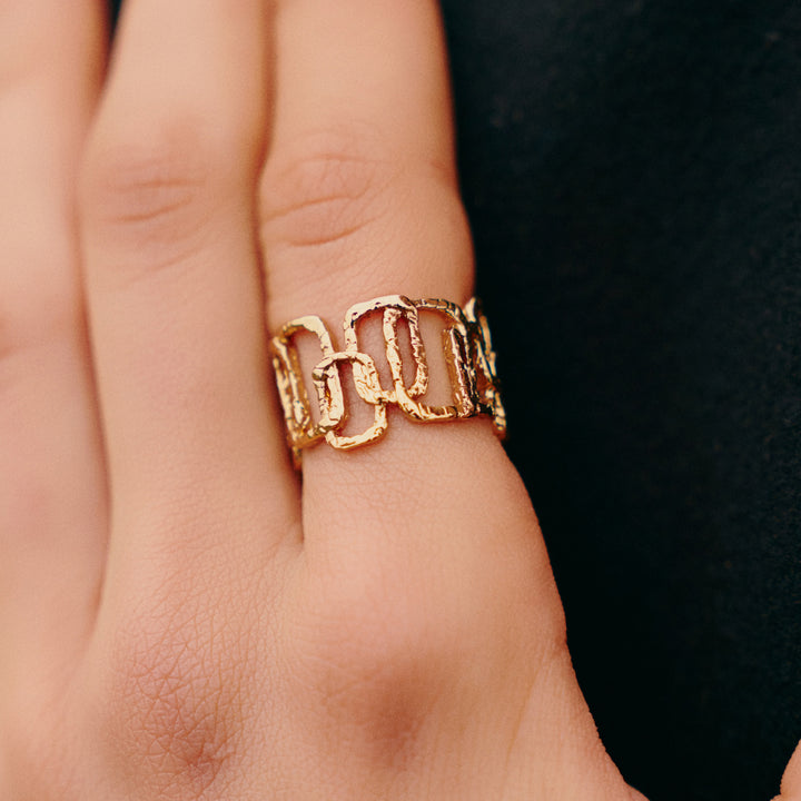 Small Roman Arc Ring
