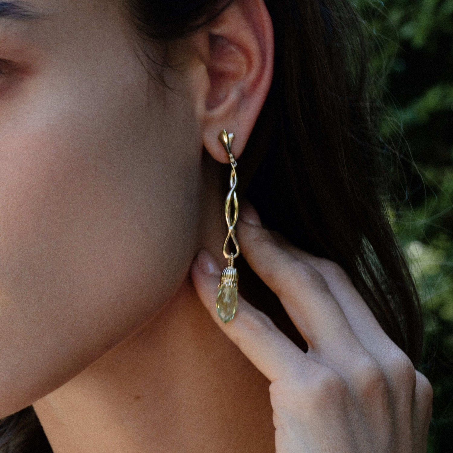 Nut Fairy Dangle Earrings