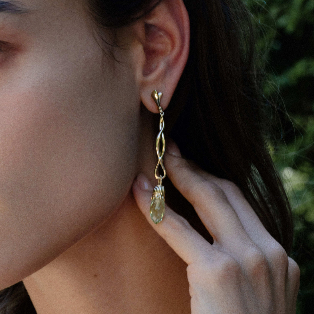 Nut Fairy Dangle Earrings