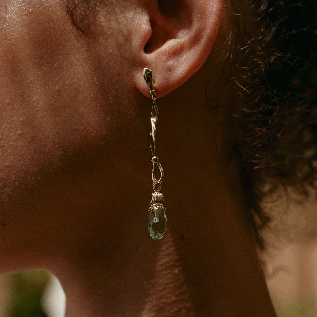 Nut Fairy Dangle Earrings