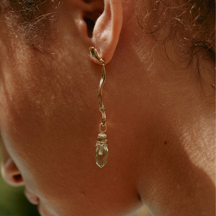Nut Fairy Dangle Earrings