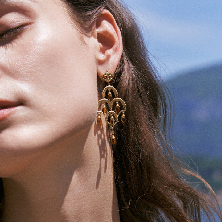 Celestial Waltz Tassel Earrings