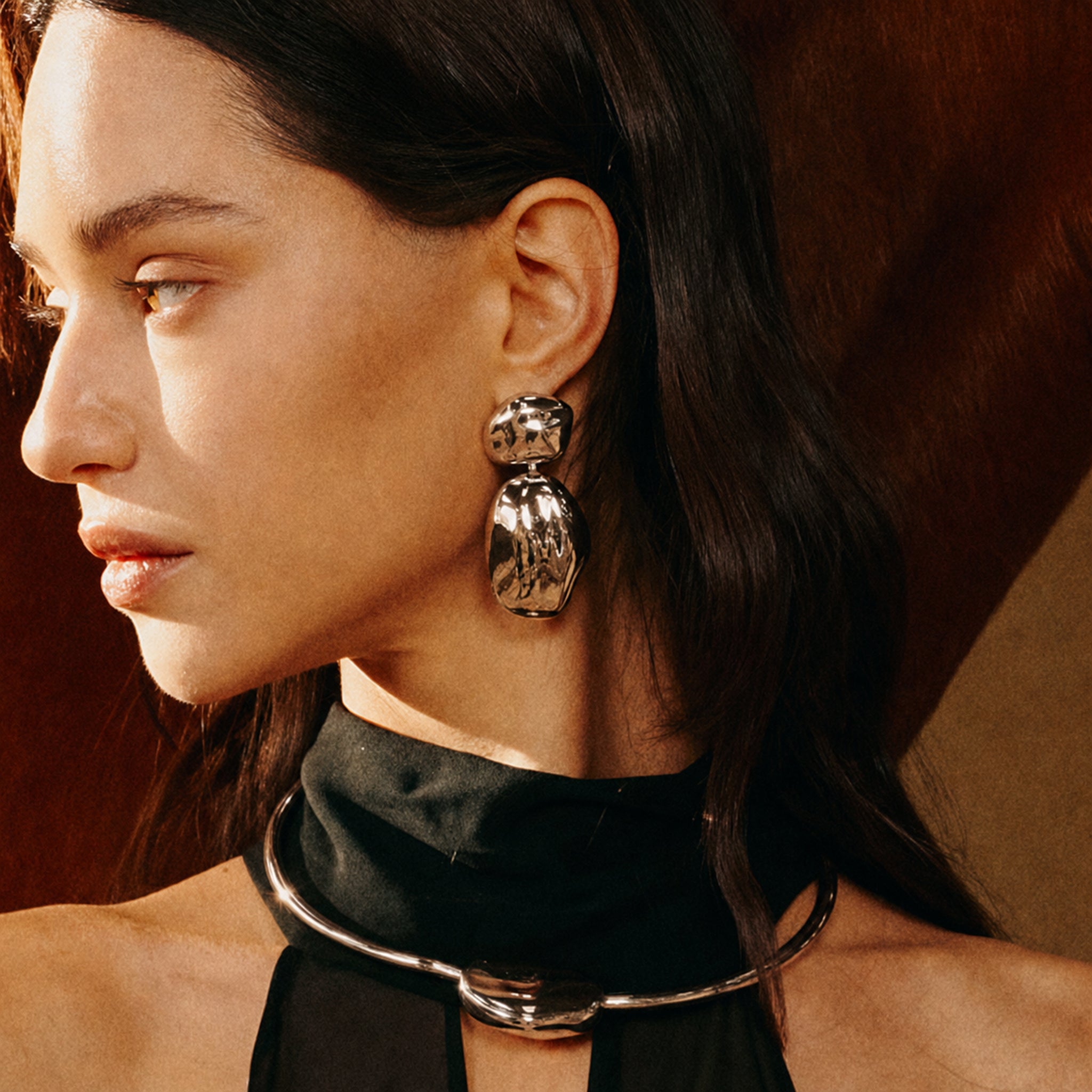 Stellar Orbit Dangle Earrings