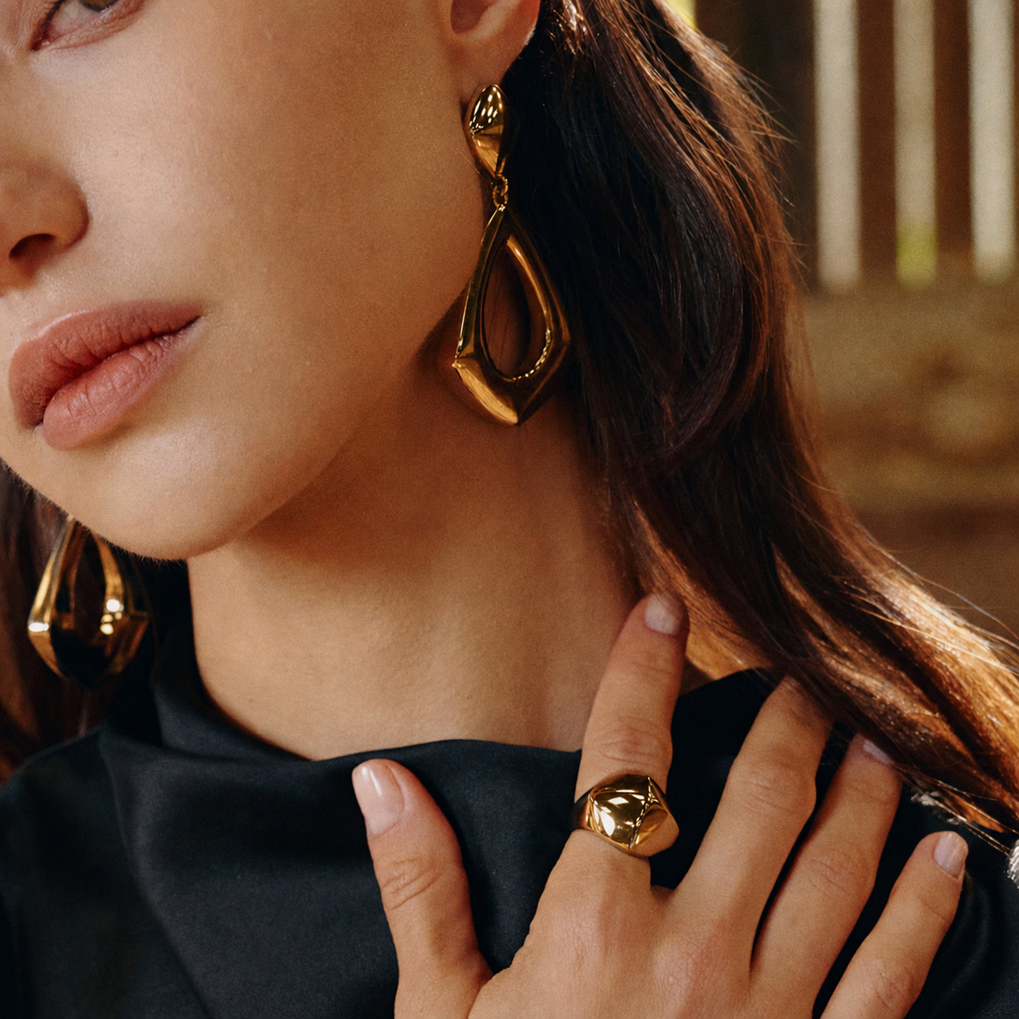 Prism Facet Ring