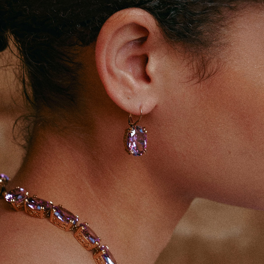 Pendientes Brillo de Uva