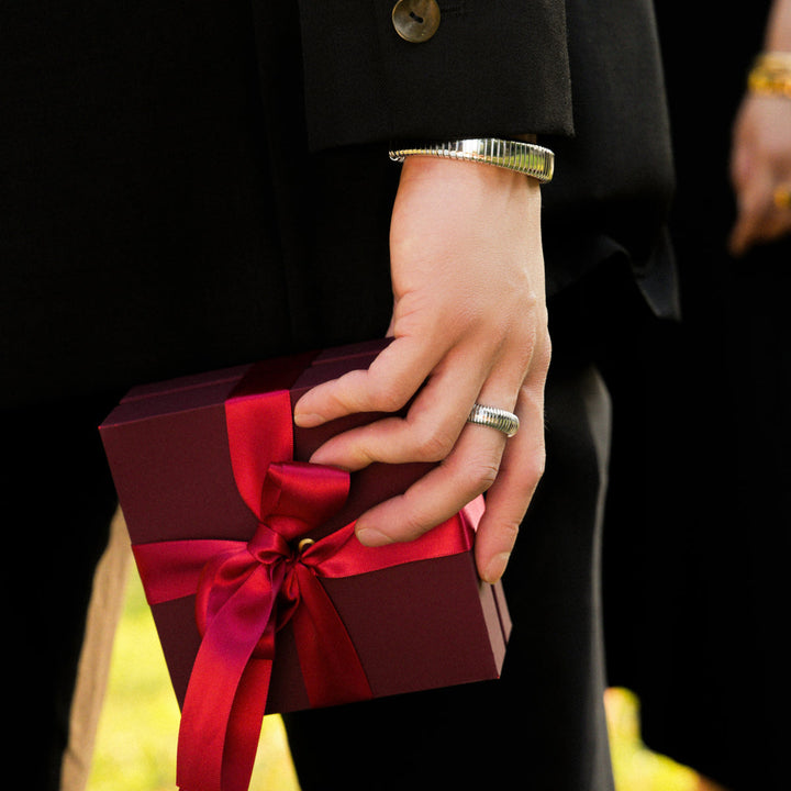 Gladiator Minimalist Silver Ring - Adjustable