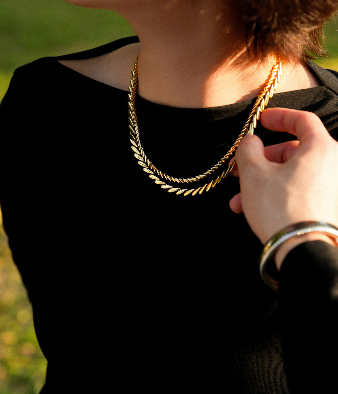 Sunlight Tassels Necklace