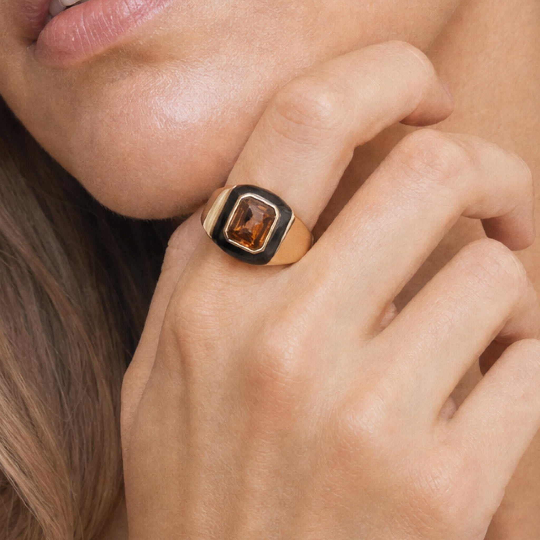Roman Night Ring - Adjustable