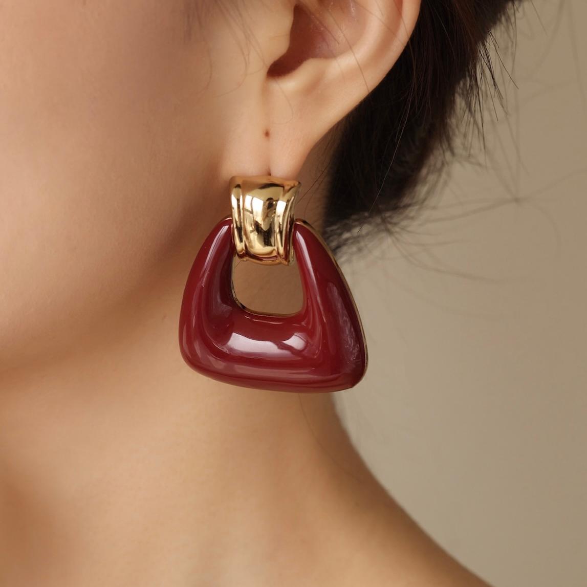 Ostuni Red Earrings