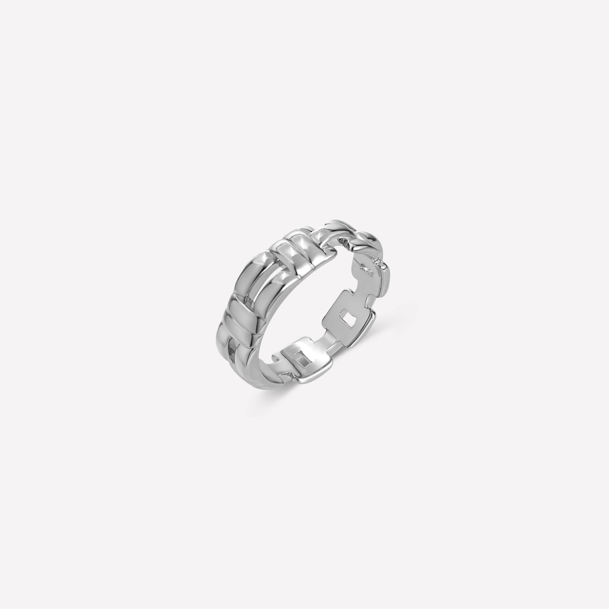 Bague Chaîne Rome - Doré