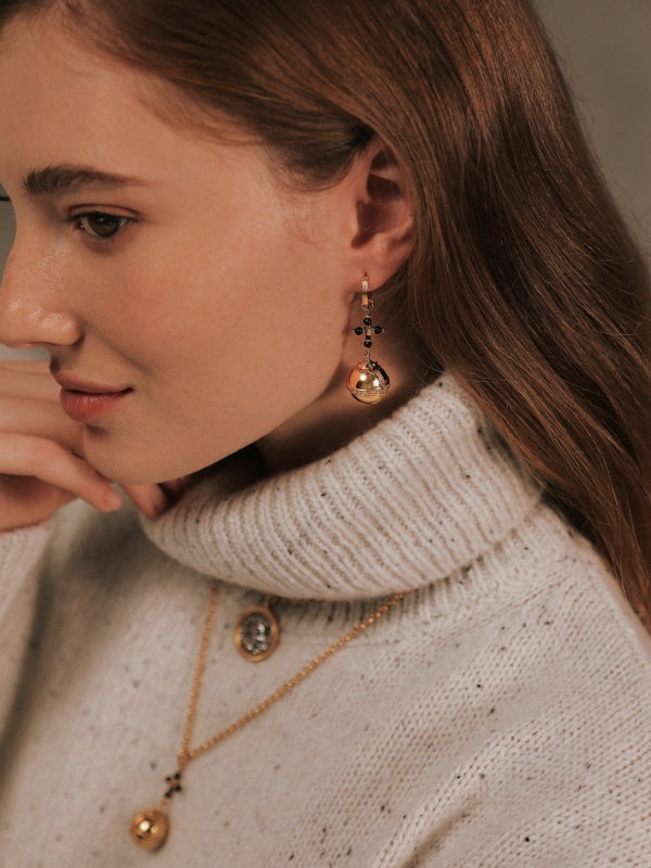 Globus Cruciger Earrings