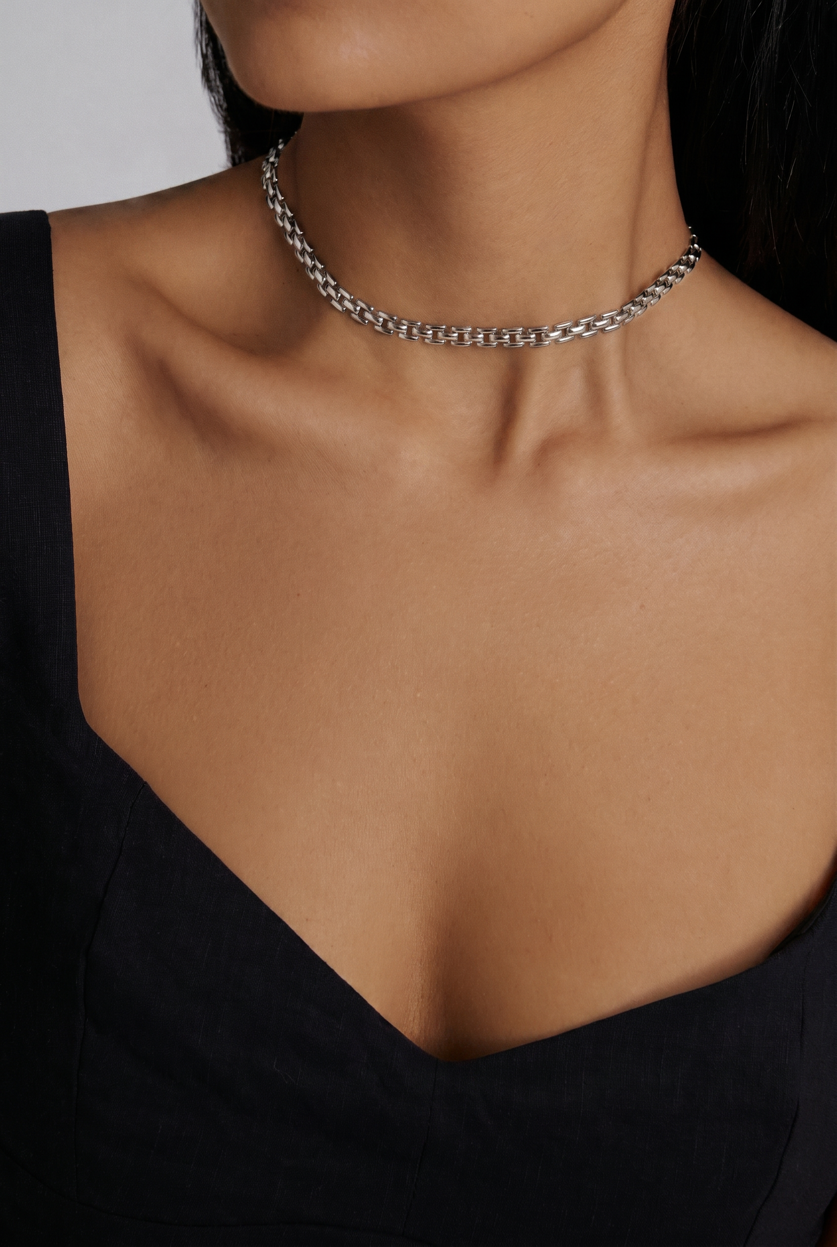 Rome Chain Necklace - Silver