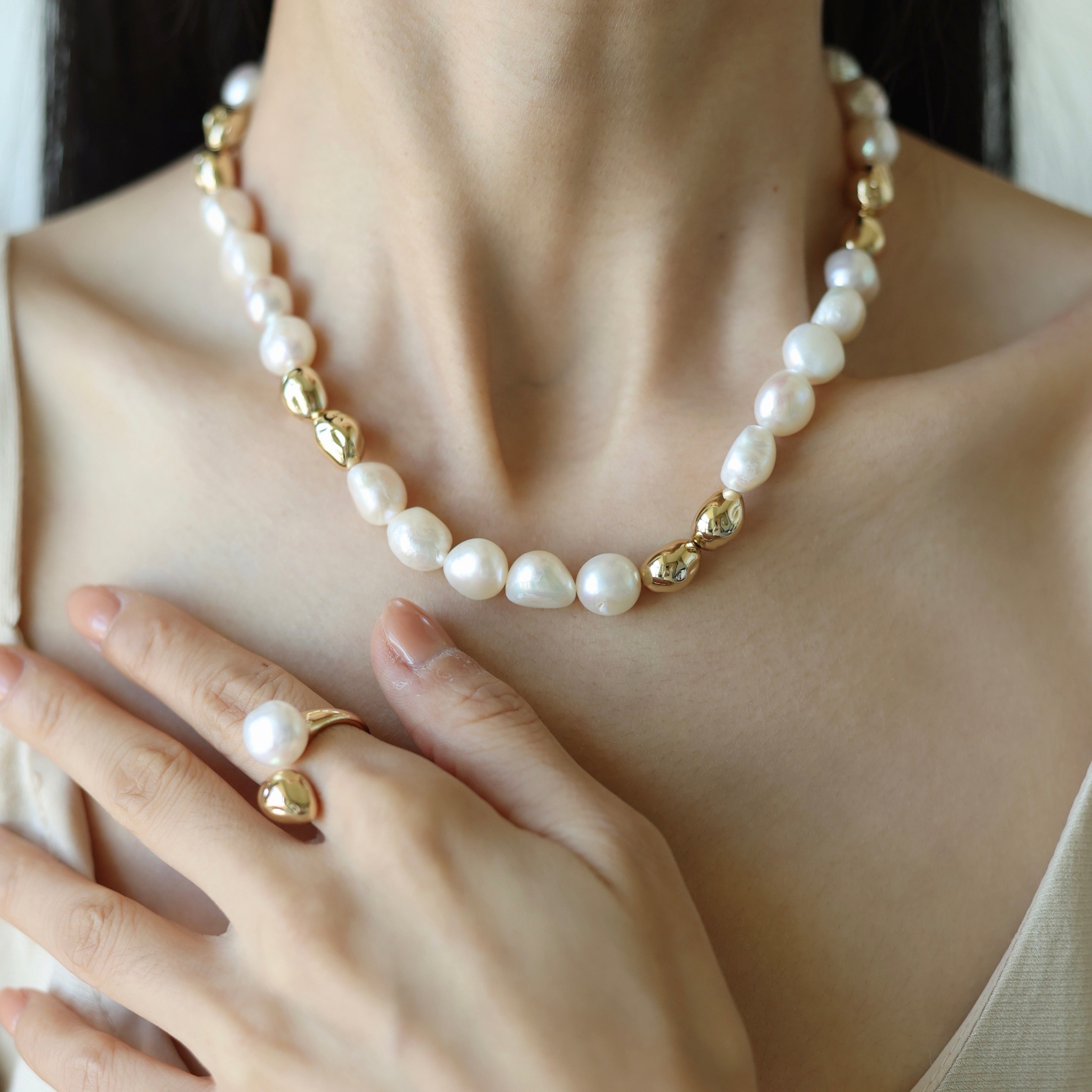 Fruit Pearl Necklaces