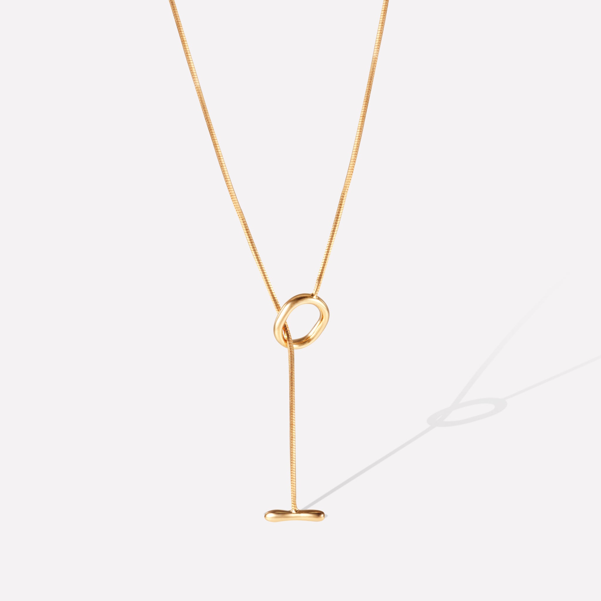 Whispers Vine Golden Necklace