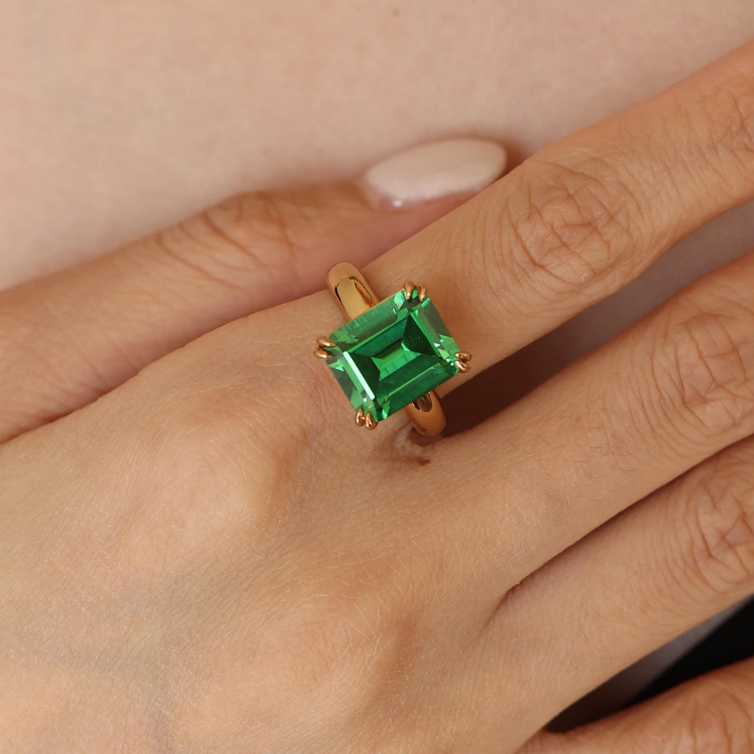 Lime Glow Ring
