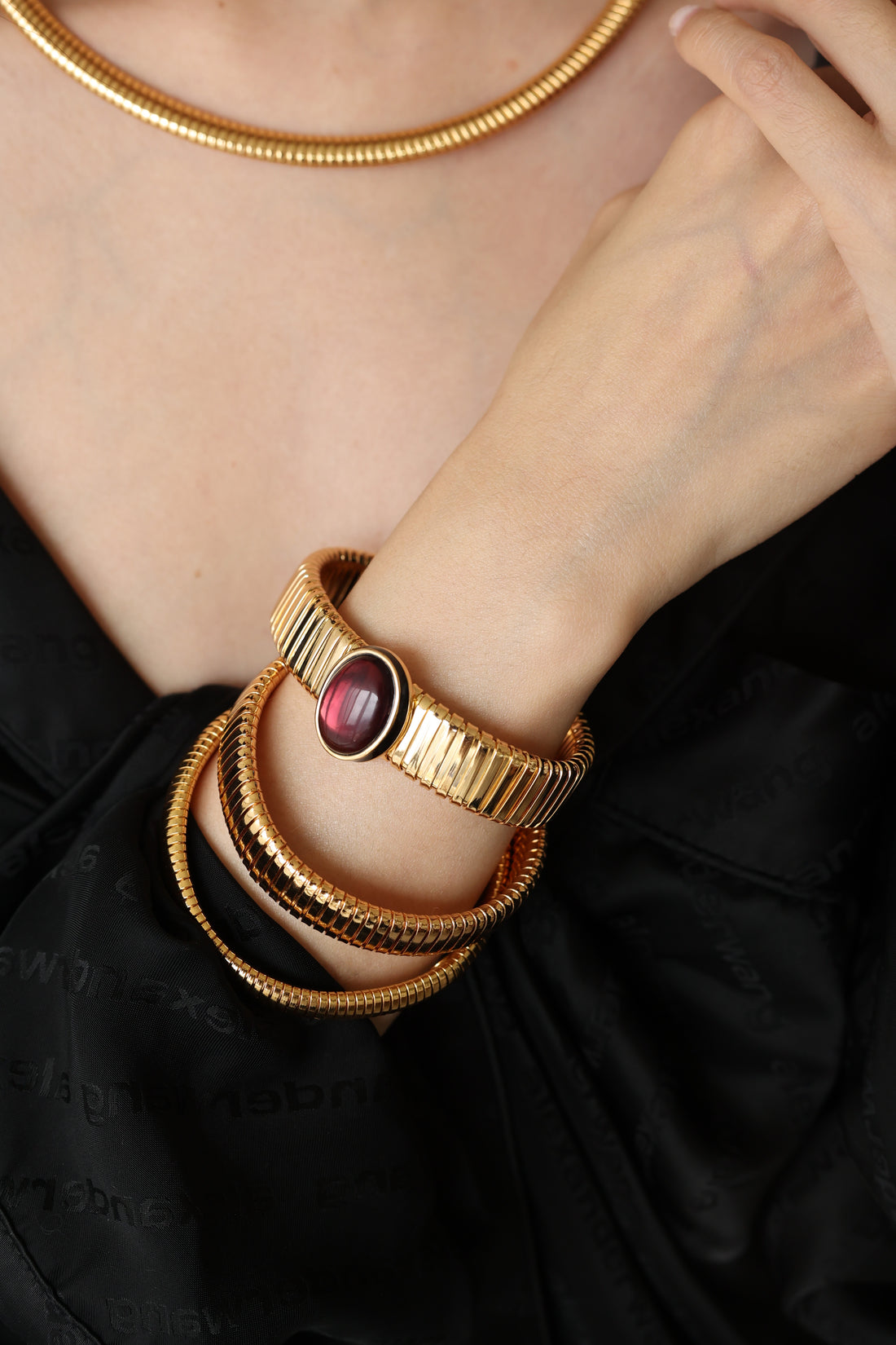 Wide Gladiatorl Minimalist Bracelet