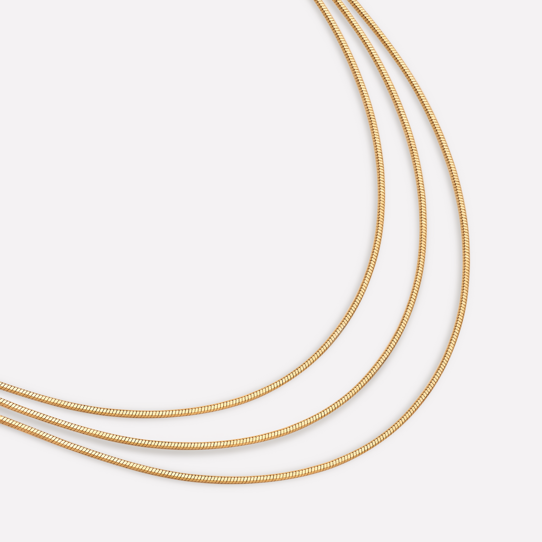 Whispers Chain Golden Necklace