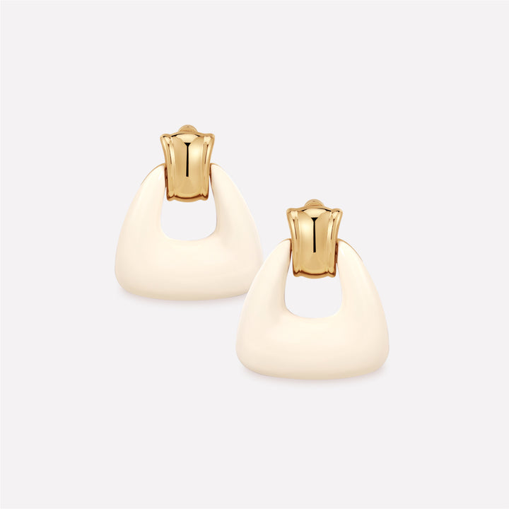 Ostuni White Earrings