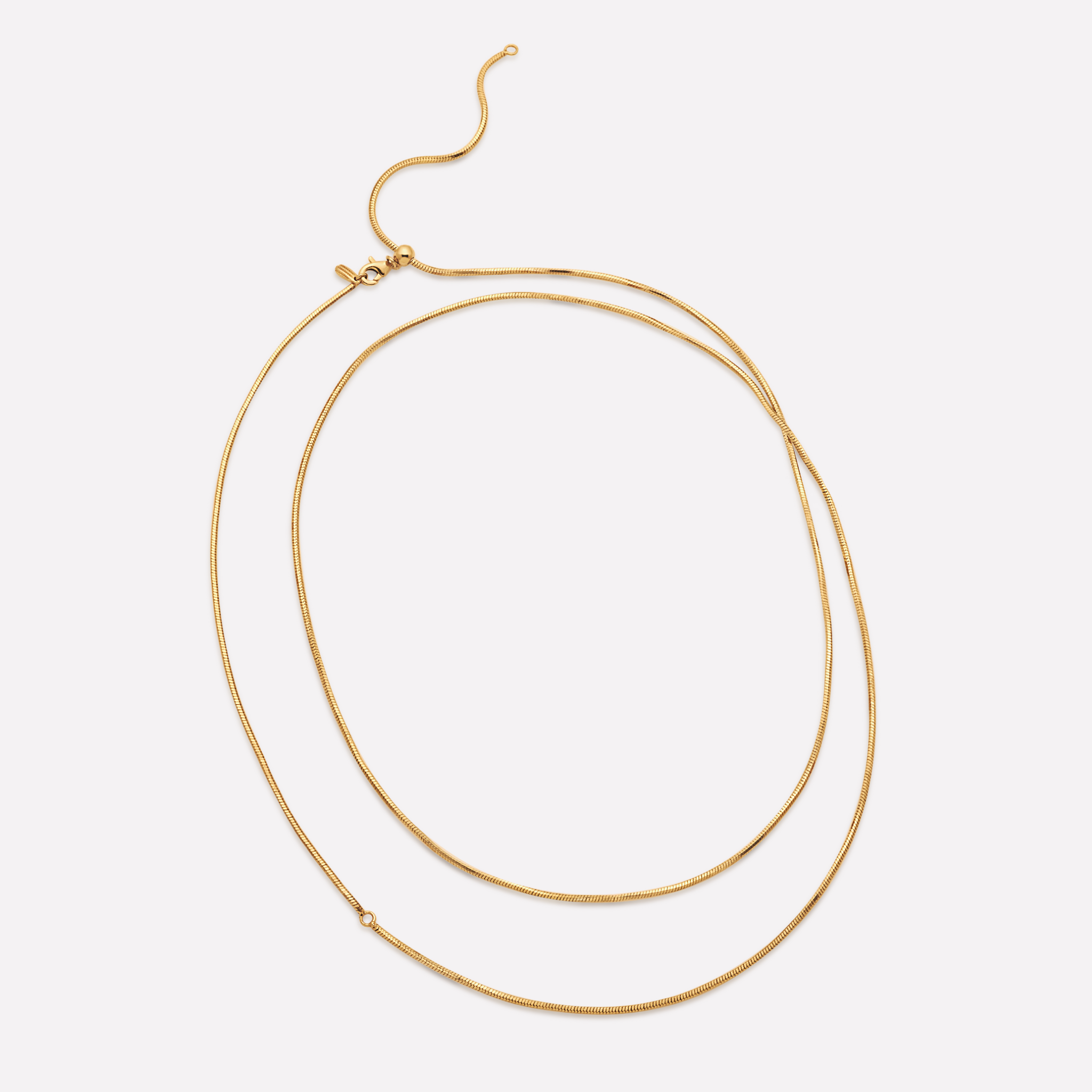 Whispers Chain Golden Necklace
