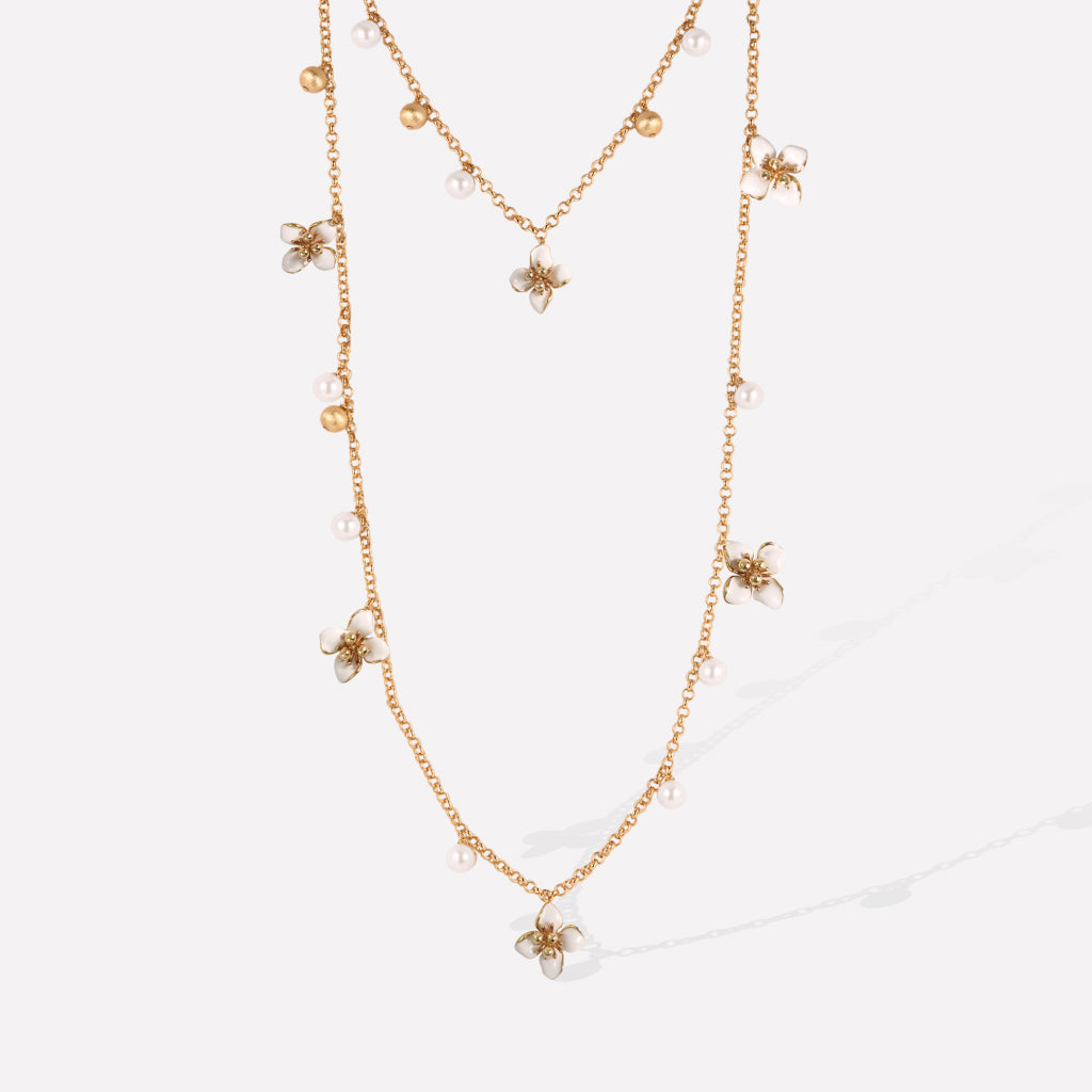 Iris Blossom Necklace