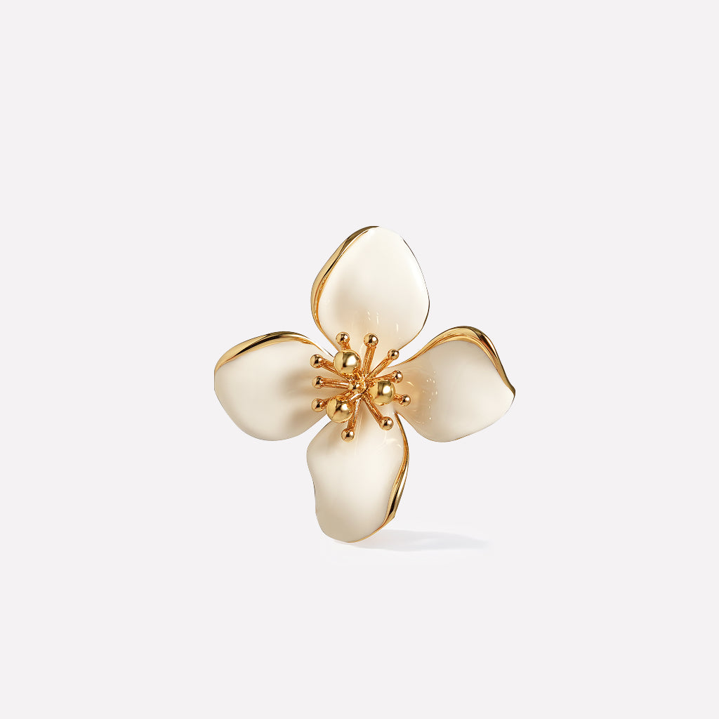 Iris Blossom Brooch