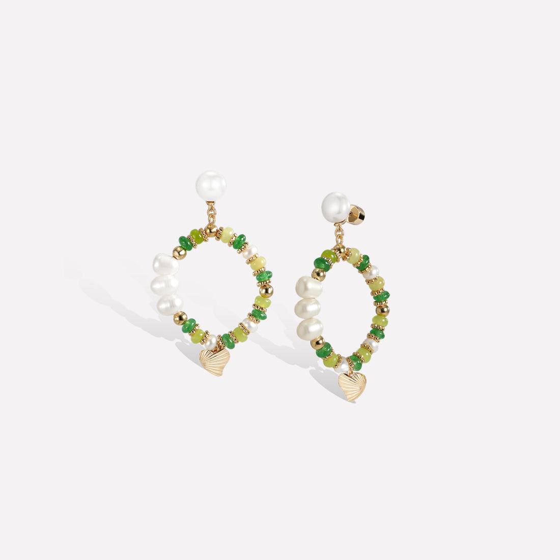 Thetis Green Earrings