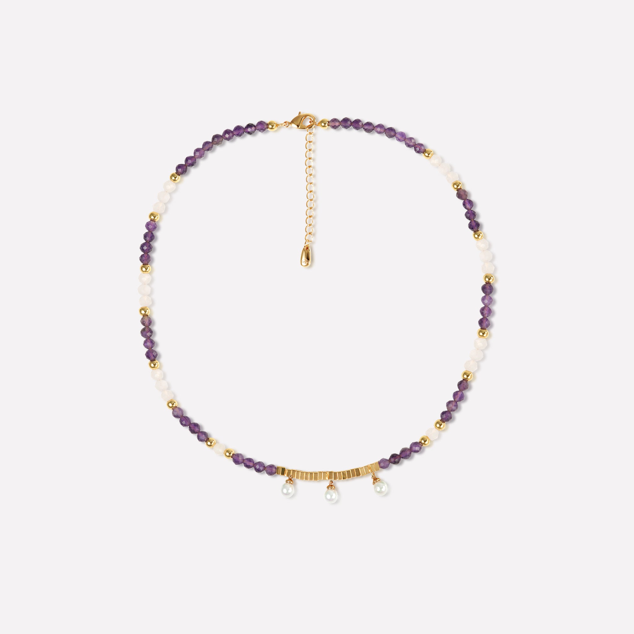 Poseidon Purple Necklace