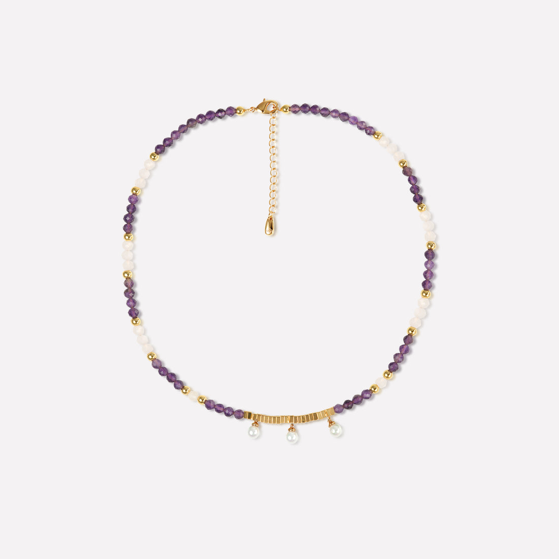 Poseidon Purple Necklace