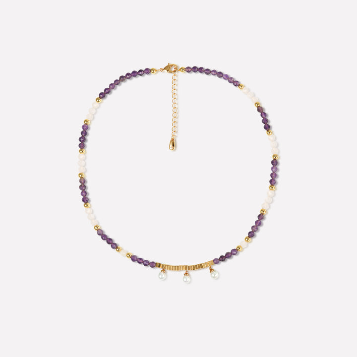 Poseidon Purple Necklace