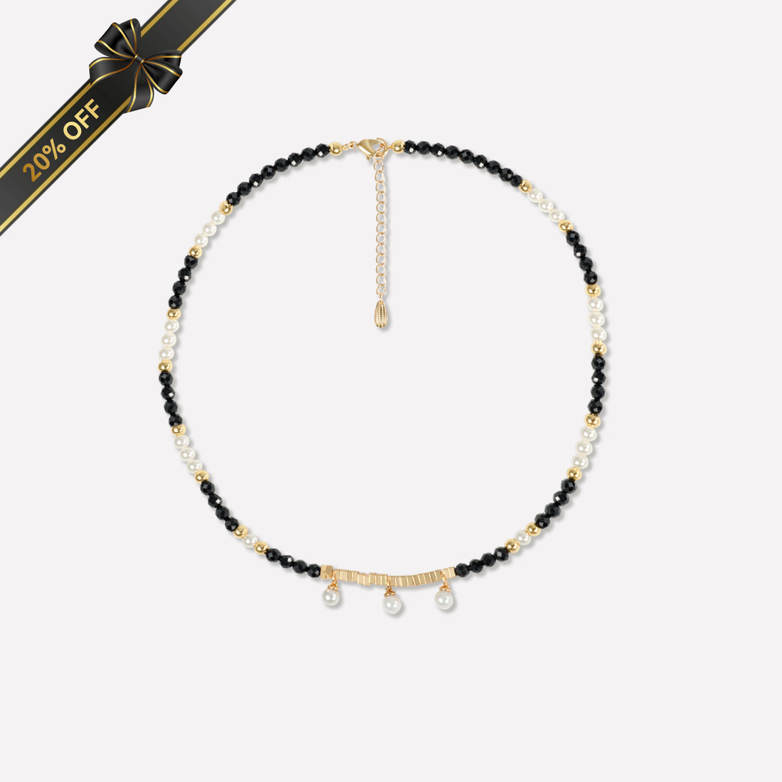 Poseidon Black Necklace