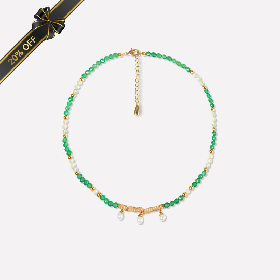 Poseidon Green Necklace