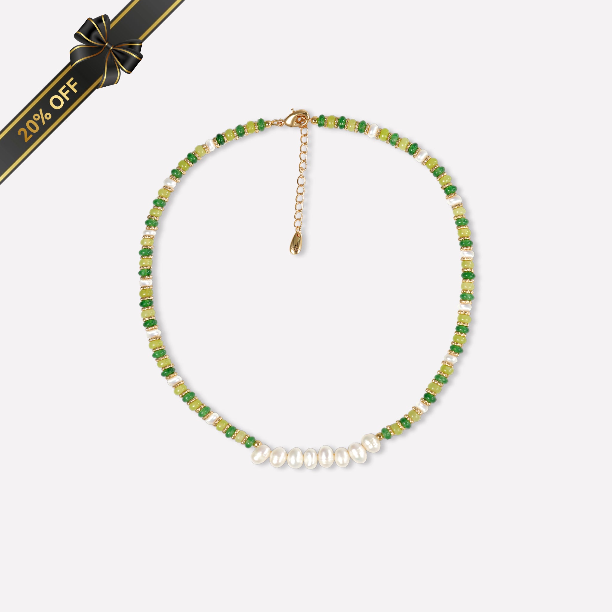 Thetis Green Necklace