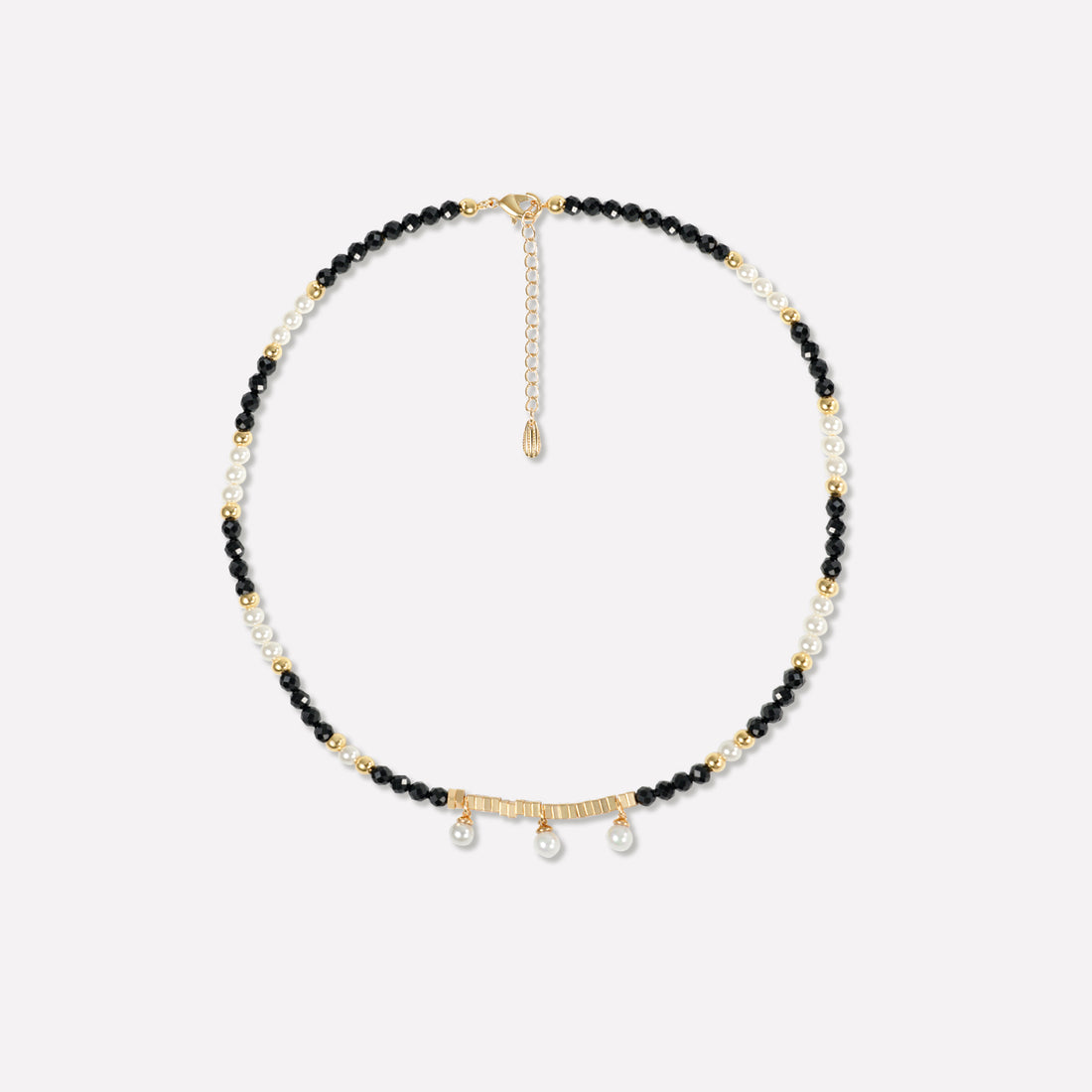 Poseidon Black Necklace