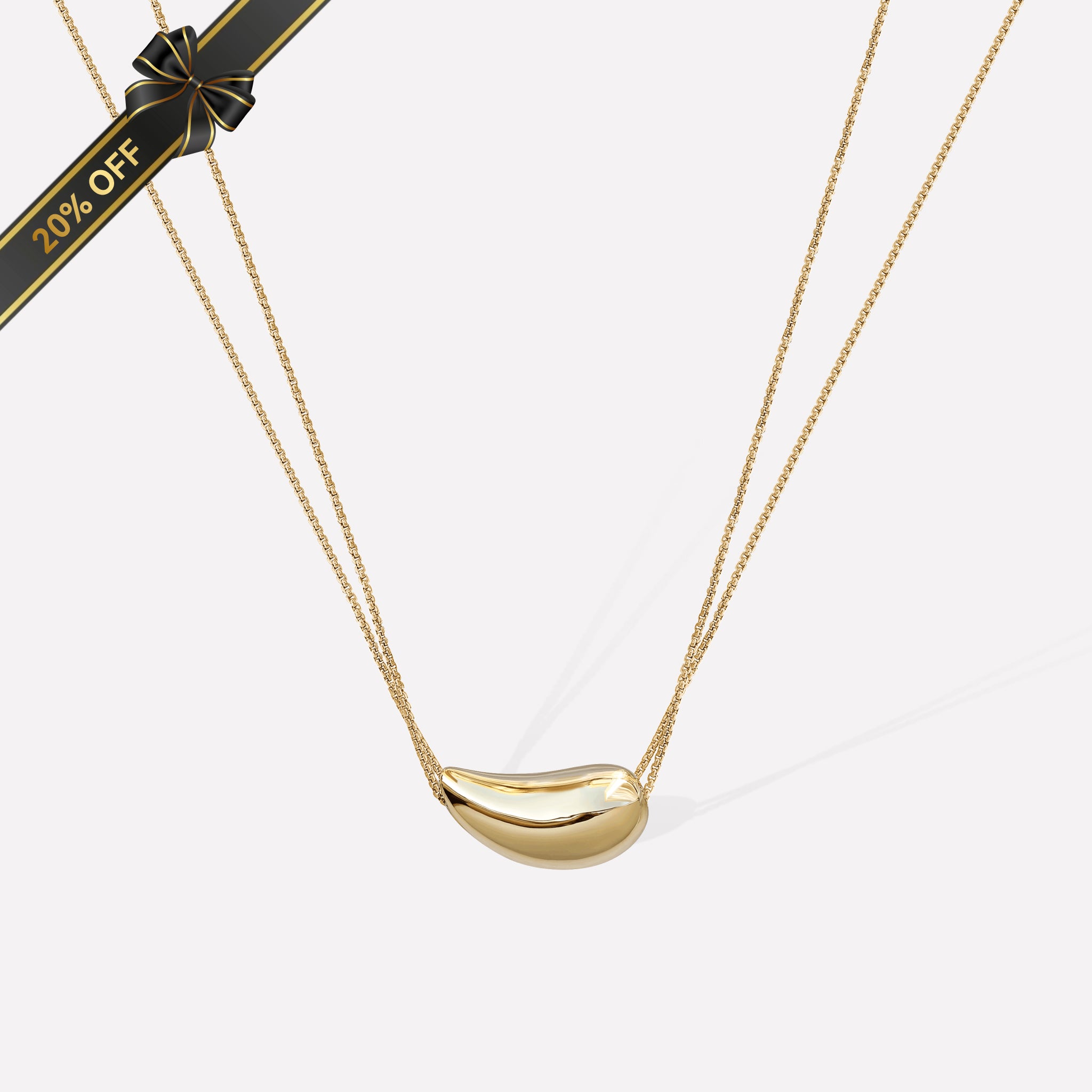 Drop Necklace - Gold Plated