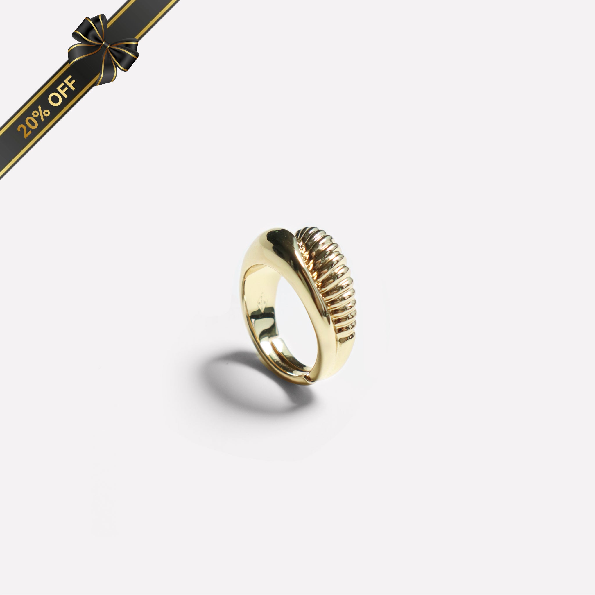Drop Ring - Gold Plated