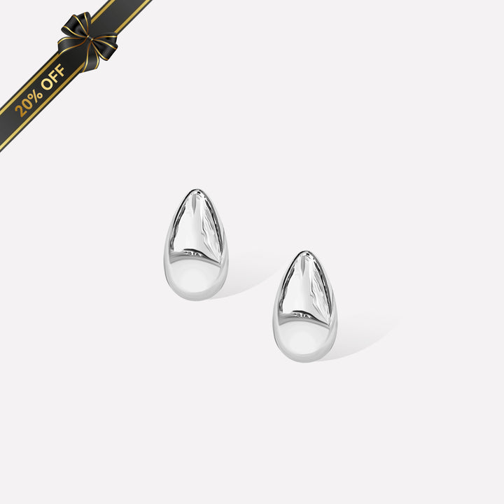 Drop Silver Earrings