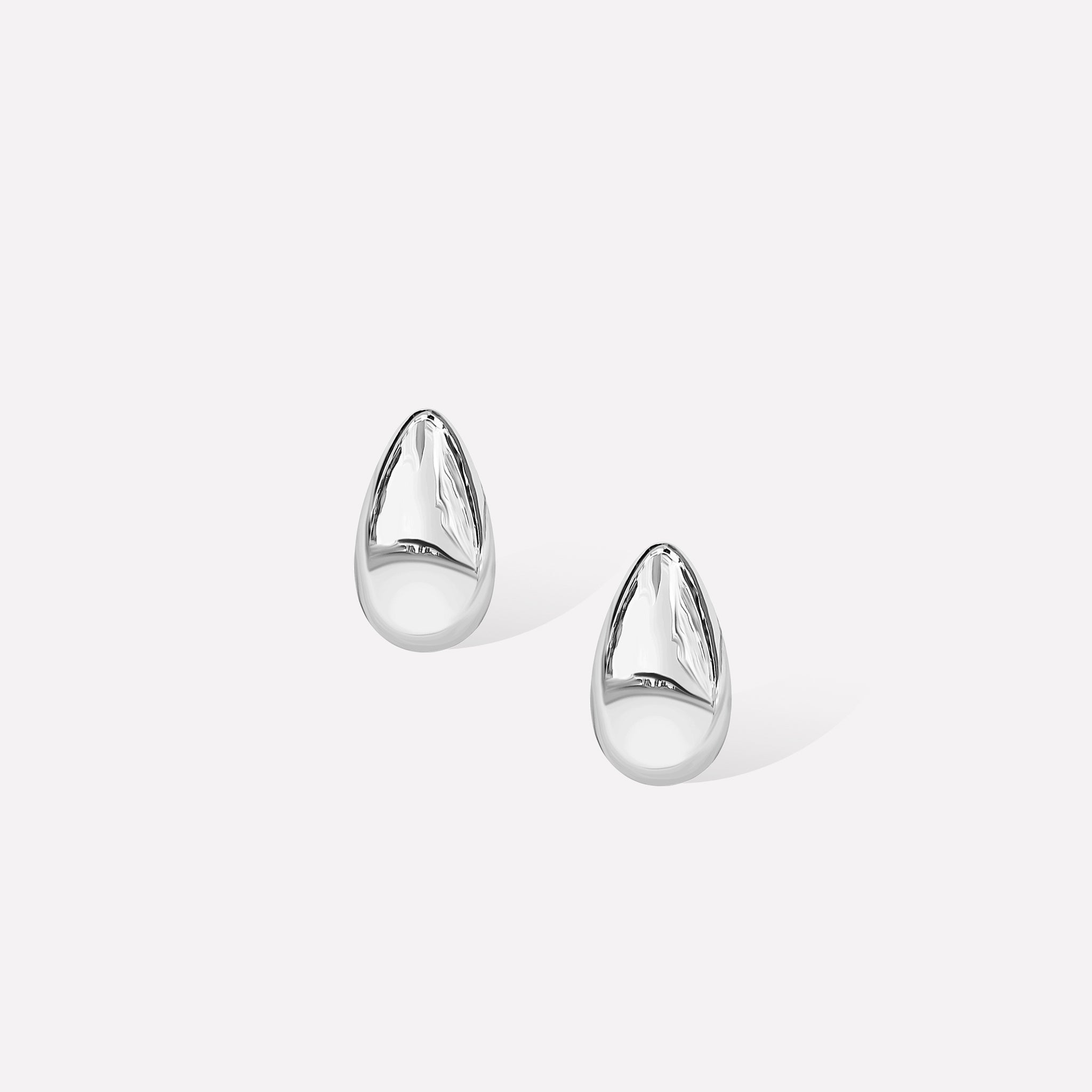 Drop Silver Earrings