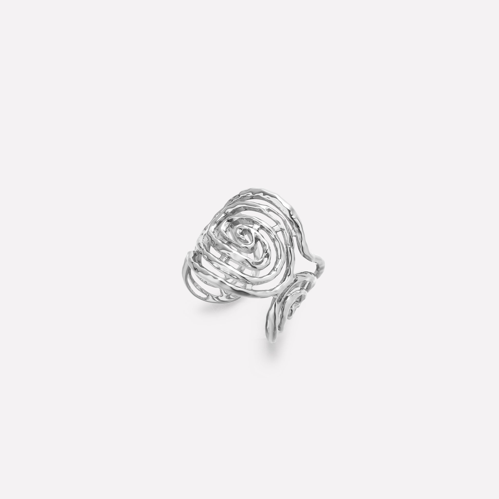 Eternal Spiral Sun Ring